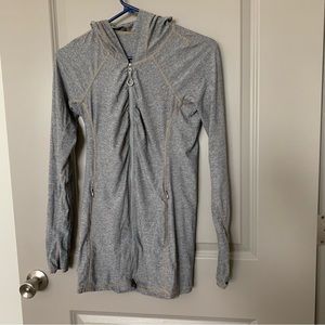 Athleta Vitamin Sea Hooded Jacket Gray Women’s XS
